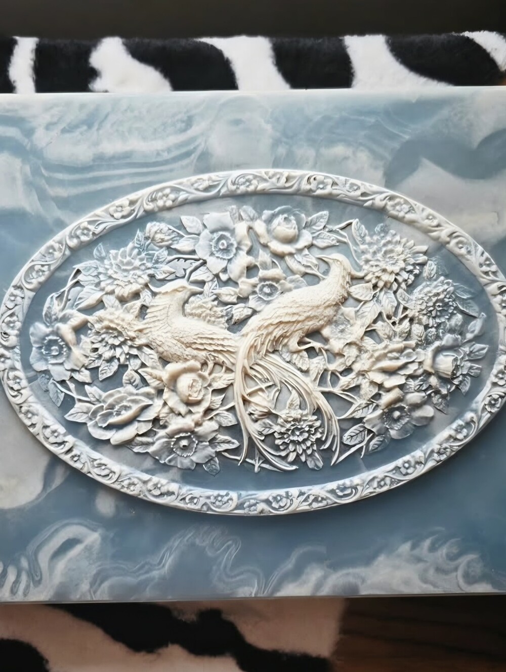 Vintage Incolay Jewelry Box - Picture 4 of 5
